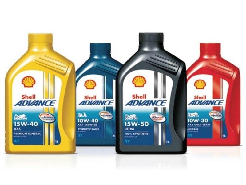 Dầu nhớt xe máy giá rẻ, chất lượng Shell.