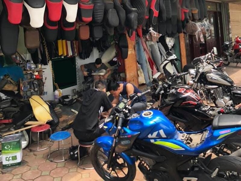 Địa chỉ gọt yên xe máy Hà Nội Chu Hạnh