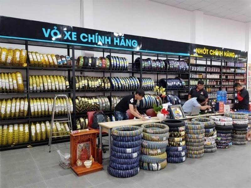 Hệ thống cửa hàng phân phối phụ tùng xe máy giá sỉ Hà Nội Shop2banh.
