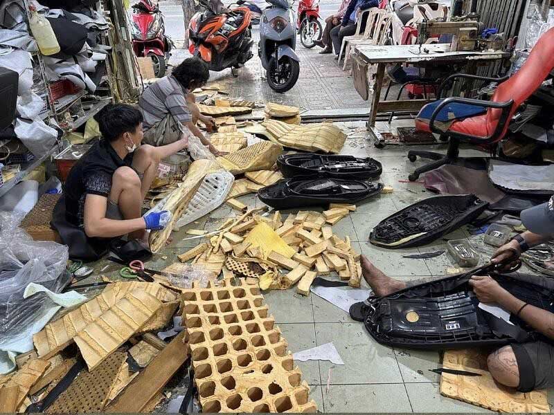 Cách chọn tiệm bọc yên xe máy Nam Từ Liêm đúng chuẩn