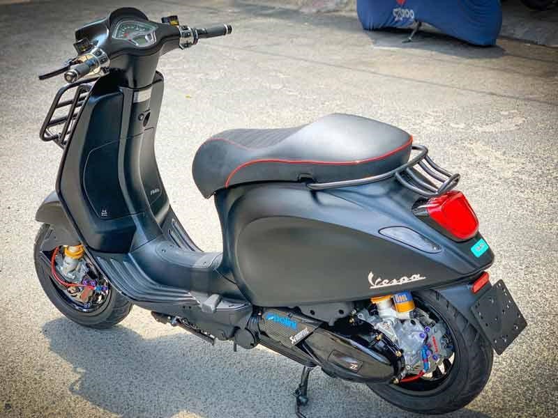 Đồ chơi cho xe máy vespa dân chơi nâng cấp nhiều nhất