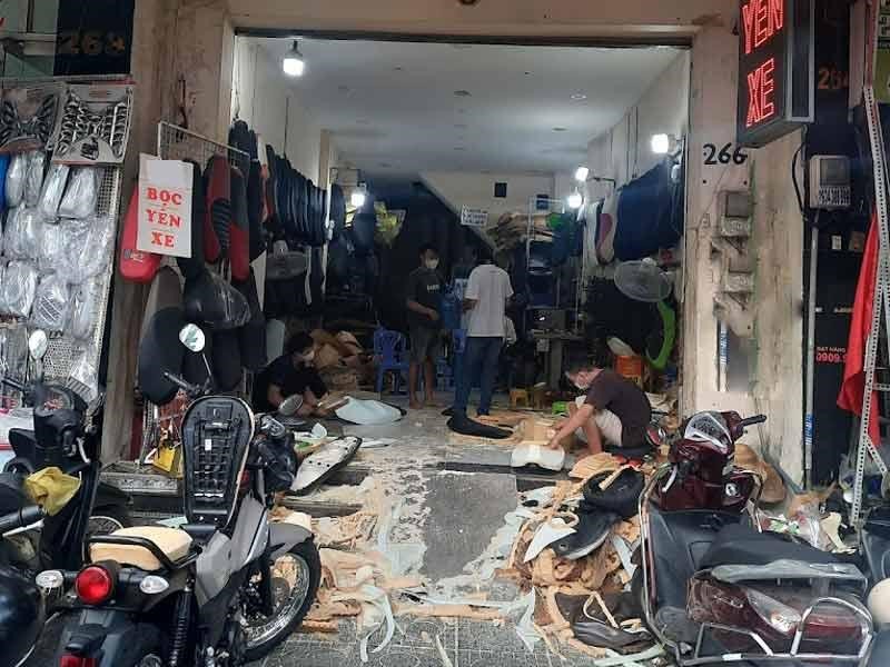 Bọc yên xe máy xã Bà Điểm Hóc Môn: Tiệm uy tín bậc nhất