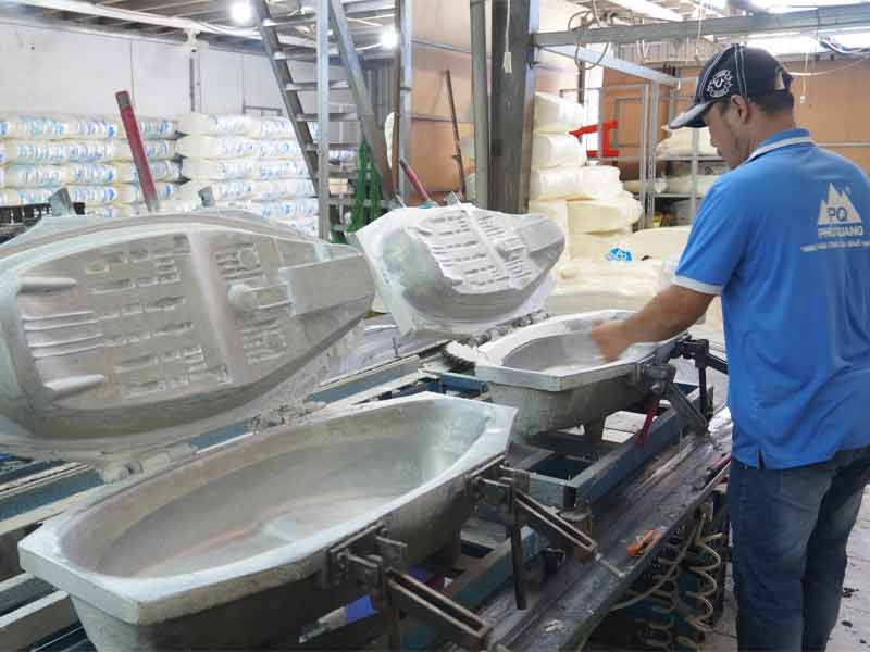 Yên xe Phú Quang thương hiệu mút yên xe máy được tin dùng.